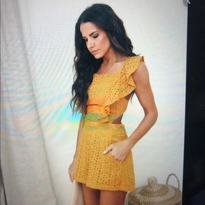 Mustard yellow Romper